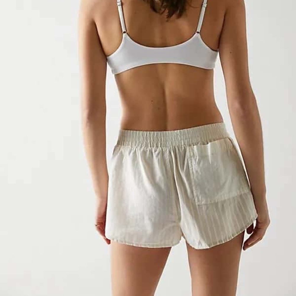 NEW Intimately Free People Rags to Riches Sleep Shorts Size XL Ivory Combo - Picture 2 of 8